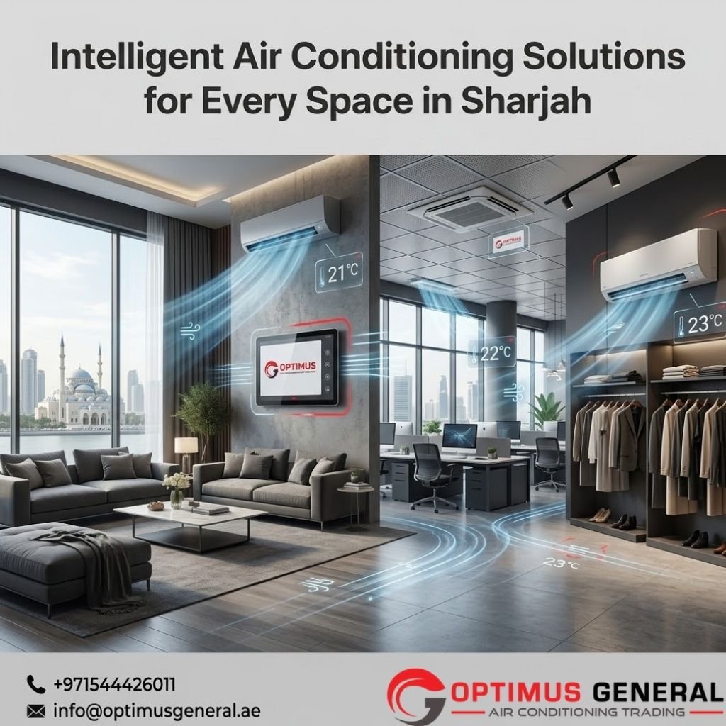 Smart Cooling Solutions for Every Space in Sharjah