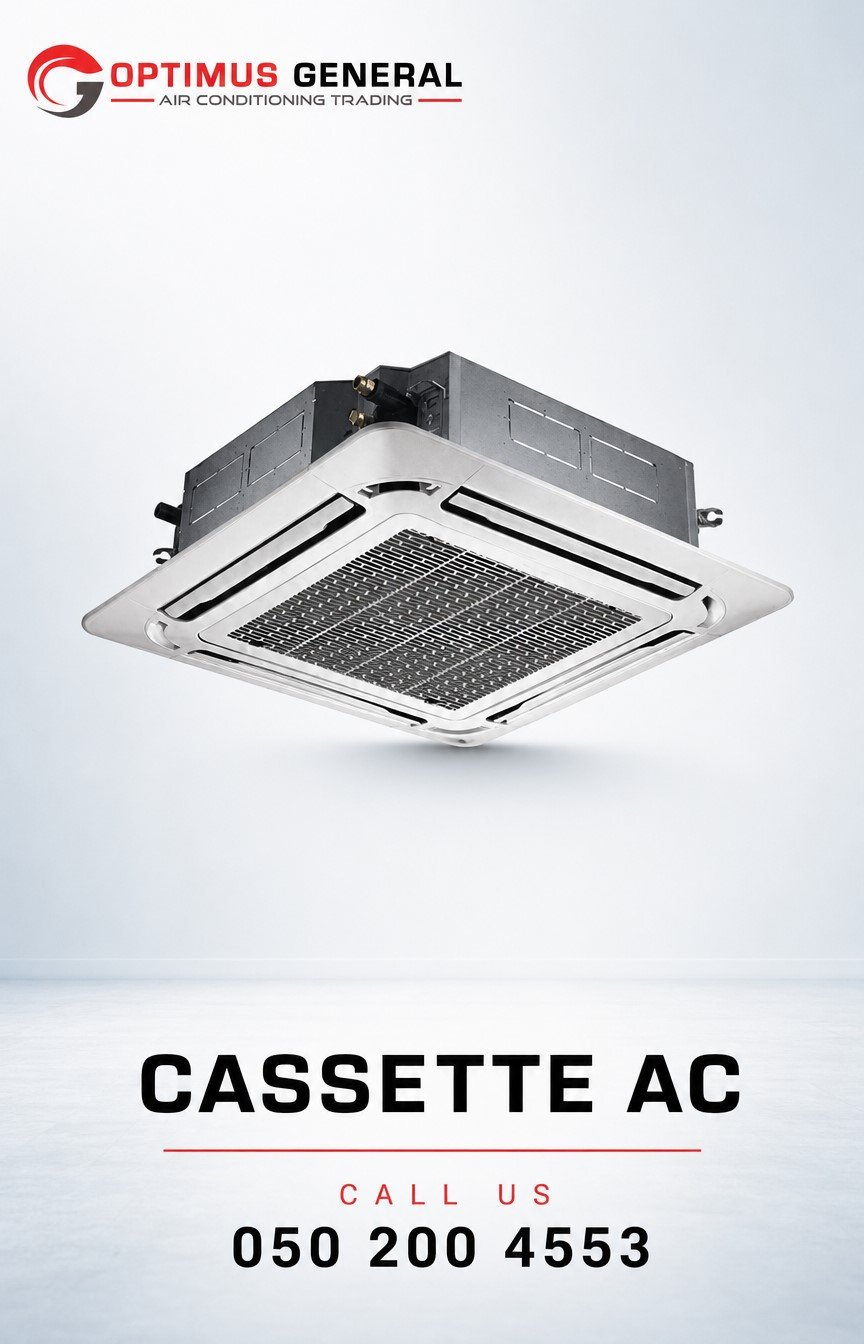 O General Cassette AC Dubai - 4-Way Ceiling Air Conditioner