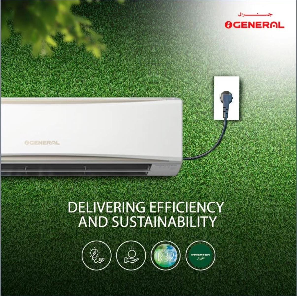 O General Split AC Dubai - Wall Mounted Inverter Air Conditioner